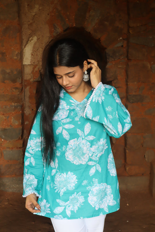 Anaya Bell Sleeve Kurti