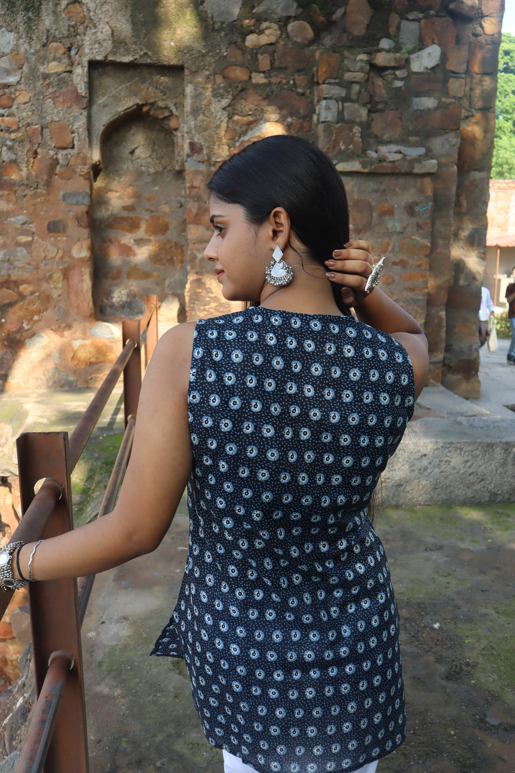 Raha Helter Neck Kurti