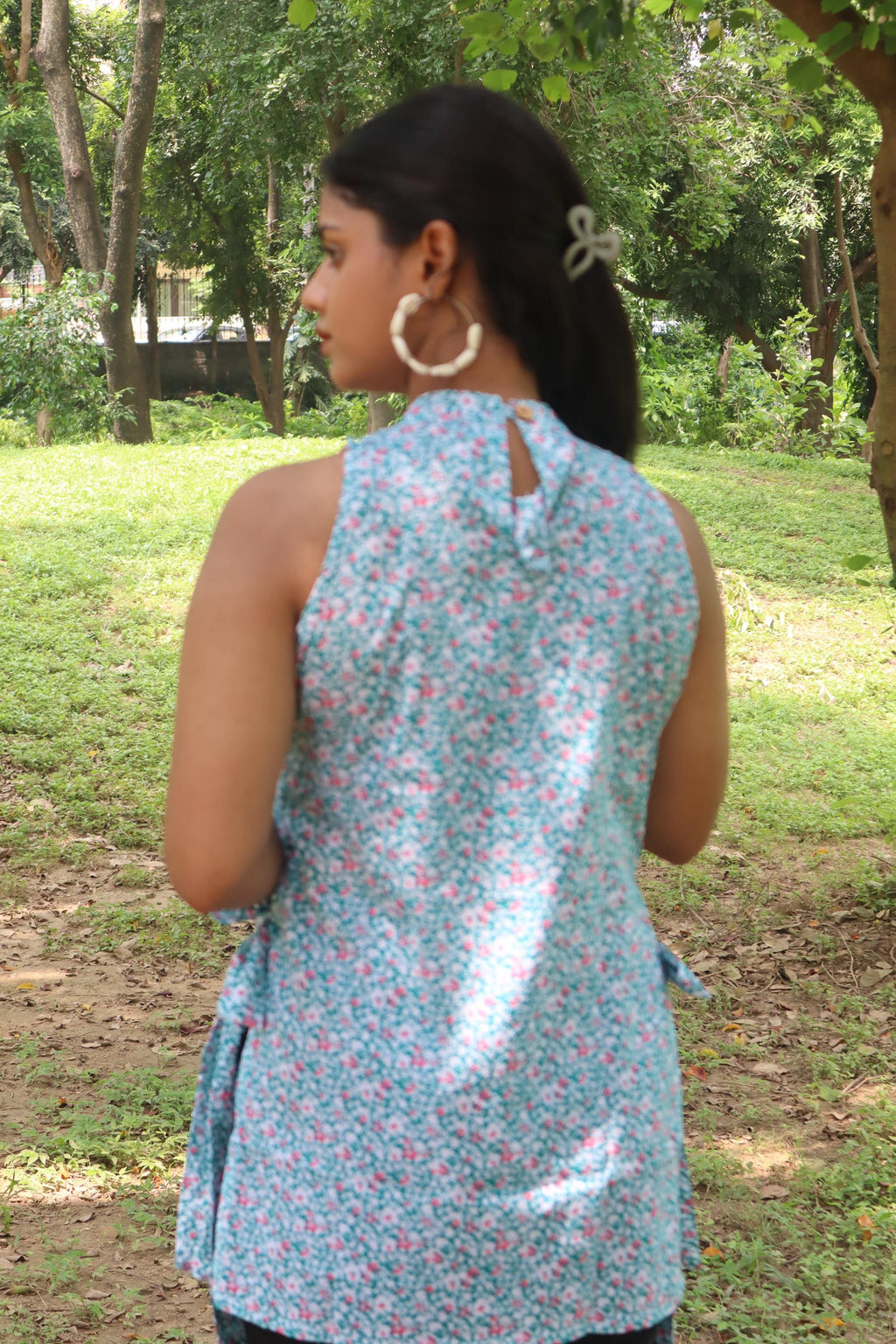 Neelam Slit Knot Kurti